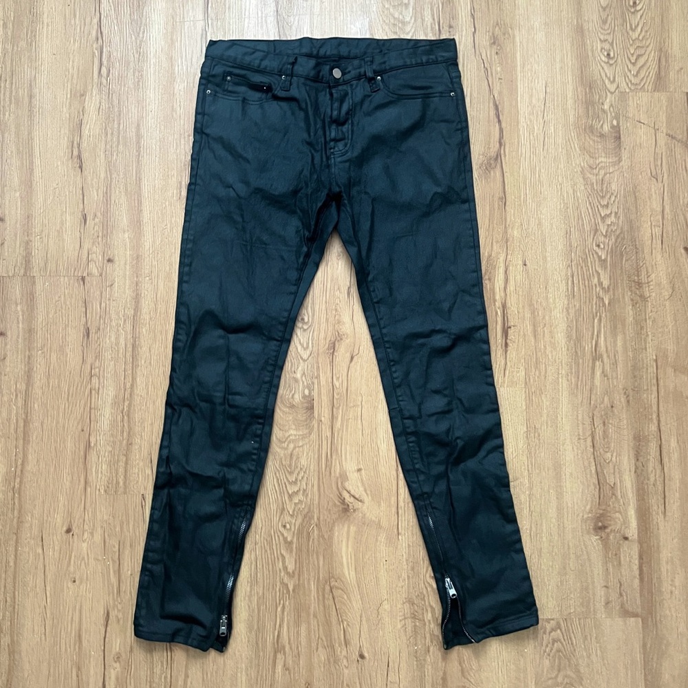 Mnml Wax Coated Jeans